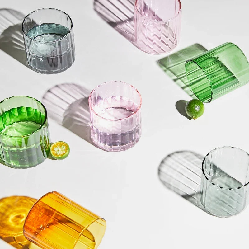 Colors Glass Cups Heat Resistant Glass