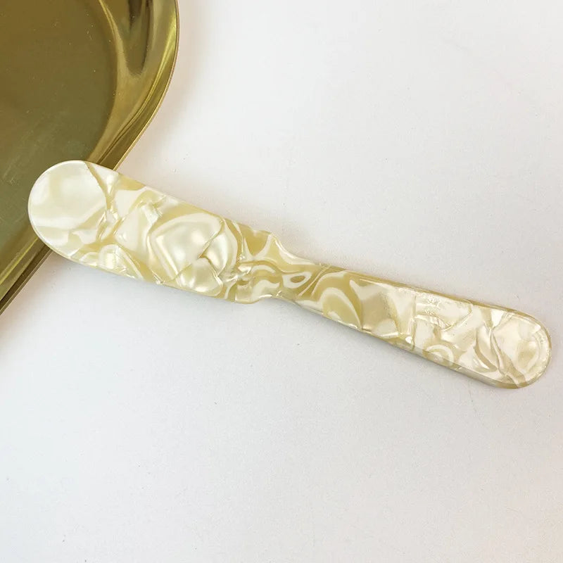 Natural Acrylic Spoons Crafted Kitchen Tableware