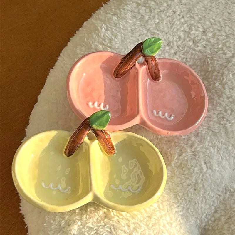 Fruit Double Lattice Plate