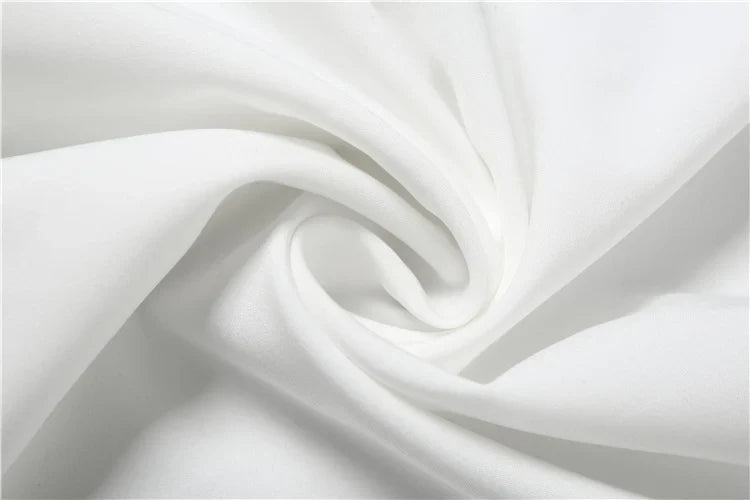 Contrast Patchwork Women Halter Low-Neck Backless Ruched Ruffles Hem Elegant Long Body-con Dress