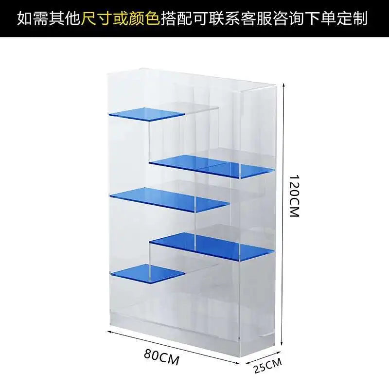 Multifunctional Bookcase Storage Shelves Modern Bookshelf Book Rack