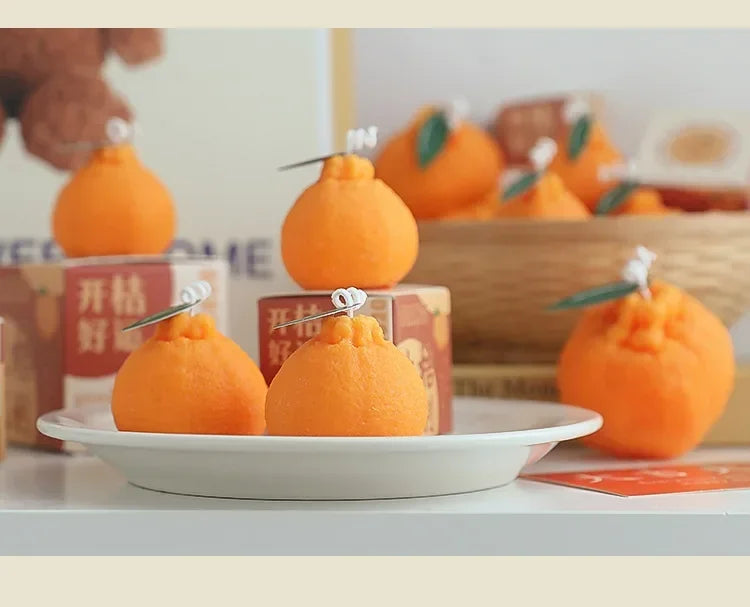 Tangerine Scented Candle Souvenir