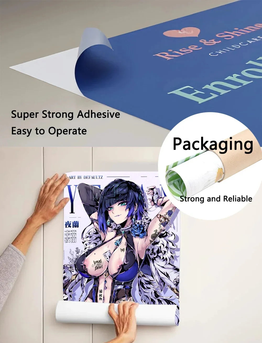 Juicy C-Couture Poster No Framed Poster Kraft Club Bar Paper Vintage Poster Wall Art Painting Bedroom Study Stickers