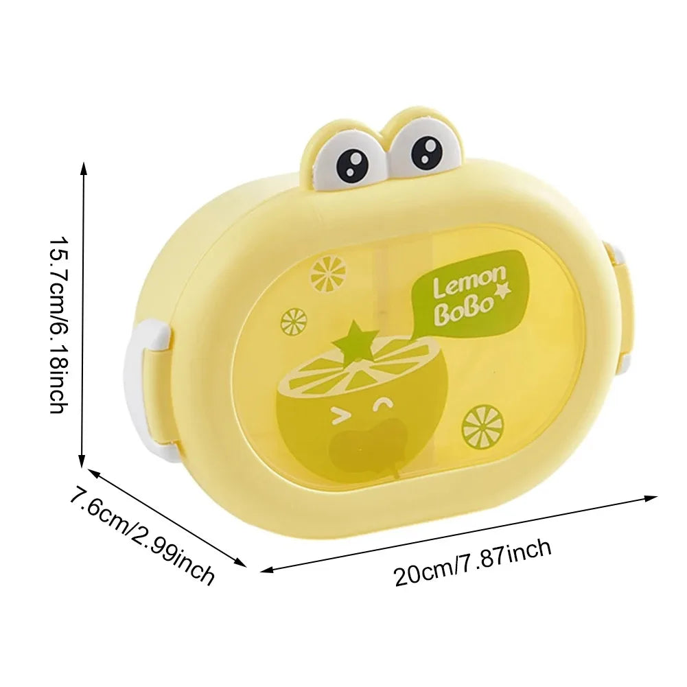 Bento Lunch Box for Kids Kawaii Cartoon Students Sandwich Snack Food Box Fruit Container Portable Picnic Fresh Box