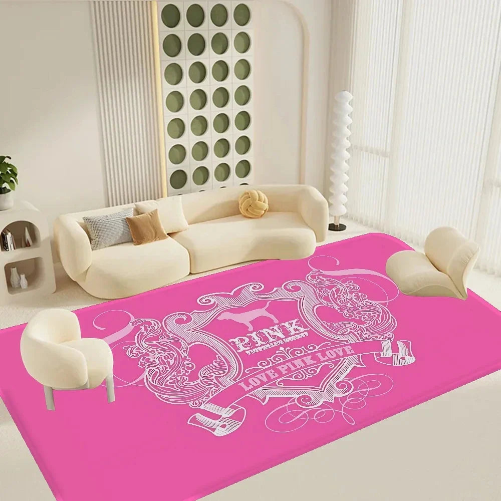 Juicy Couture Floor Mat Rectangle Anti-slip Home Soft Rug