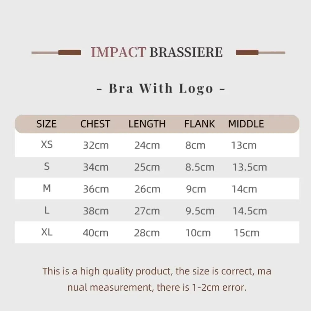 Yoga Impact Sports Bra With Logo Women Seamless Halter Bra Open Back Yoga Top Bras Medium Support Gym Crop Top Padded Sportswear