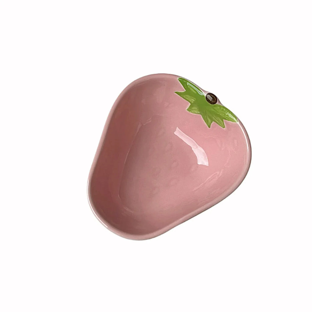 Cute Fruit Plate Household Underglaze Small Condiment Dish Ceramic Plate