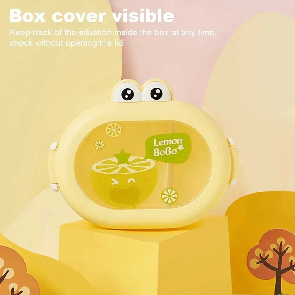Bento Lunch Box for Kids Kawaii Cartoon Students Sandwich Snack Food Box Fruit Container Portable Picnic Fresh Box
