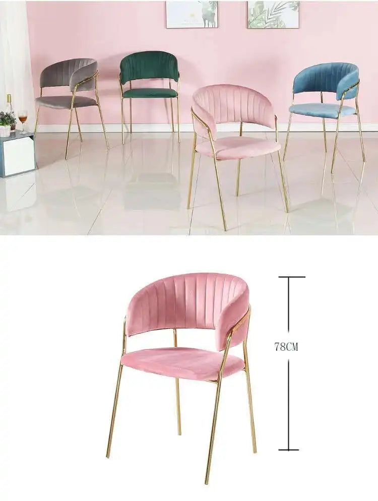 Dining Chairs Back Armchair