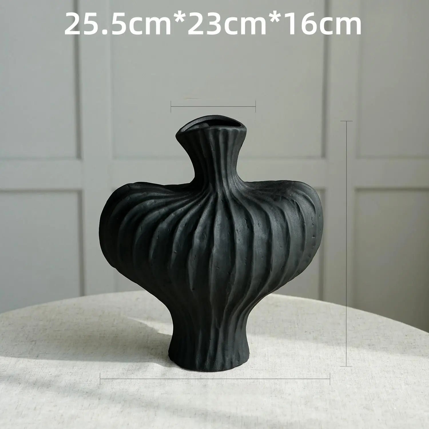 Imitation Ceramic Plastic Vase Home Living Room Plastic Chic Vase, Modern Minimalist Desktop Decor