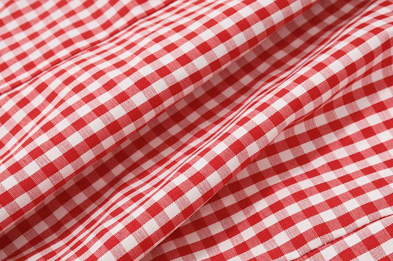 Plaid Y2K Lace Vintage Spaghetti Strap Mini Dresses Backless Aesthetic Casual Slim Dress