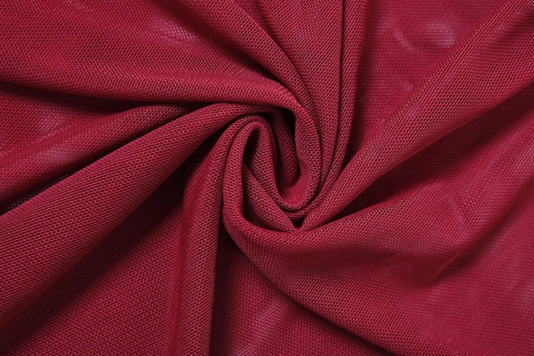 Irregular 2 Piece Set Women Double Deck Mesh Diagonal Collar Tank Top+Ruched Maxi Skirts Matching Outfit