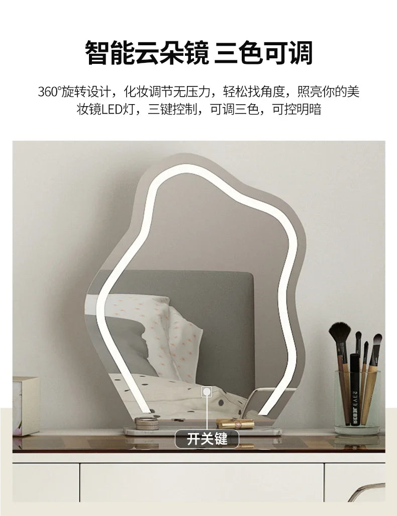 Luxury Drawers Vanity Tables Storage Nordic Cabinet Dressers Makeup Desk Drawers