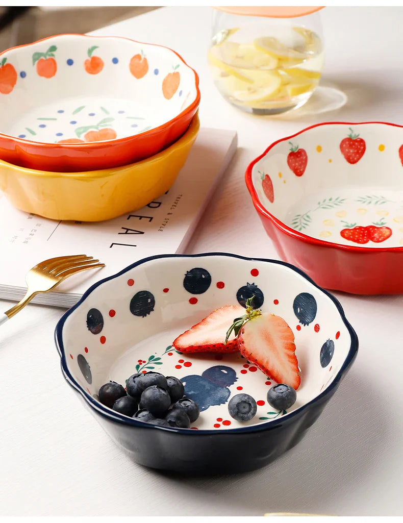 Cute Cartoon Fruit Tableware