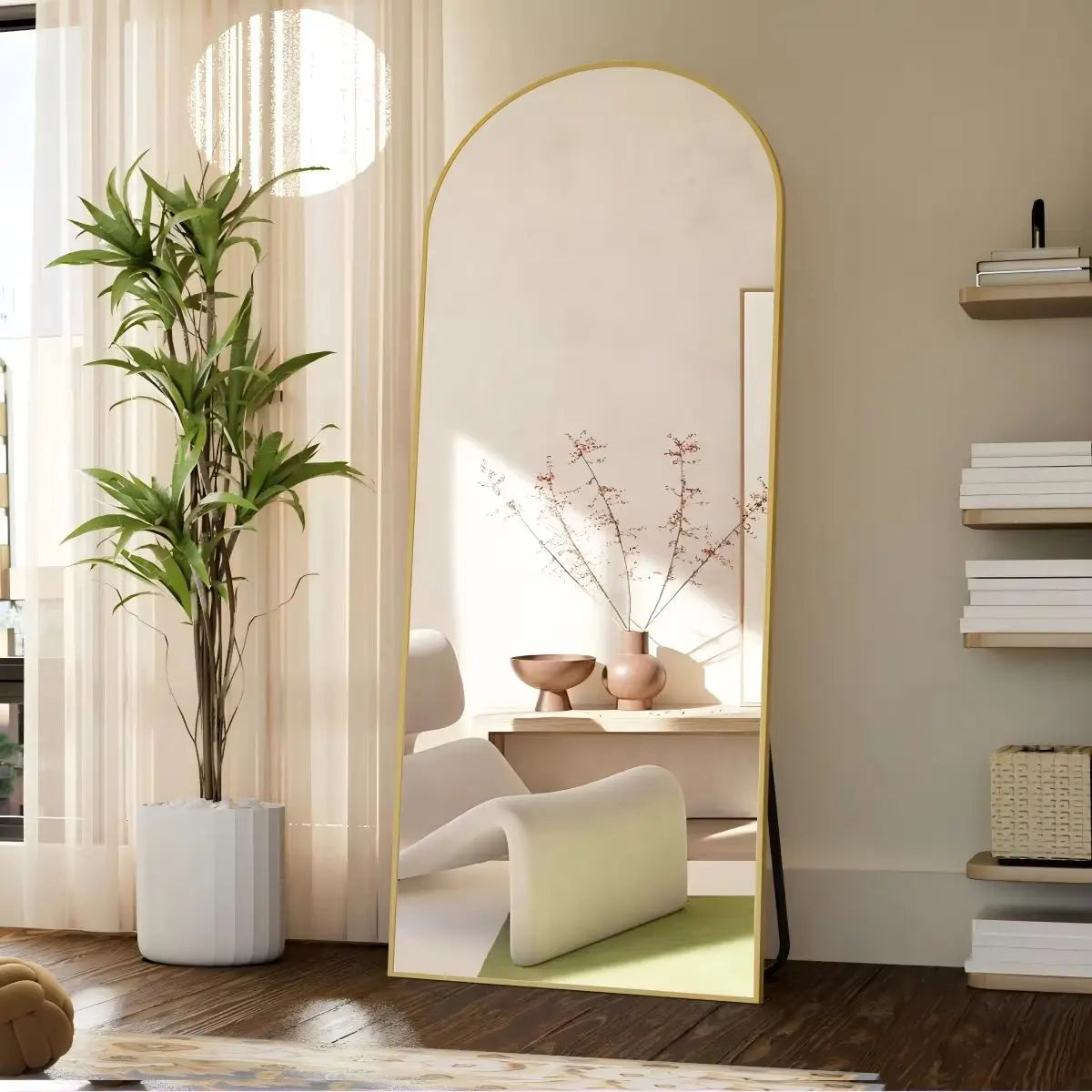 Full Length Mirror, 71"x26" Floor Mirror Standing Hanging or Leaning Wall