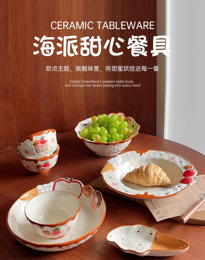 Cute Strawberry Bowl