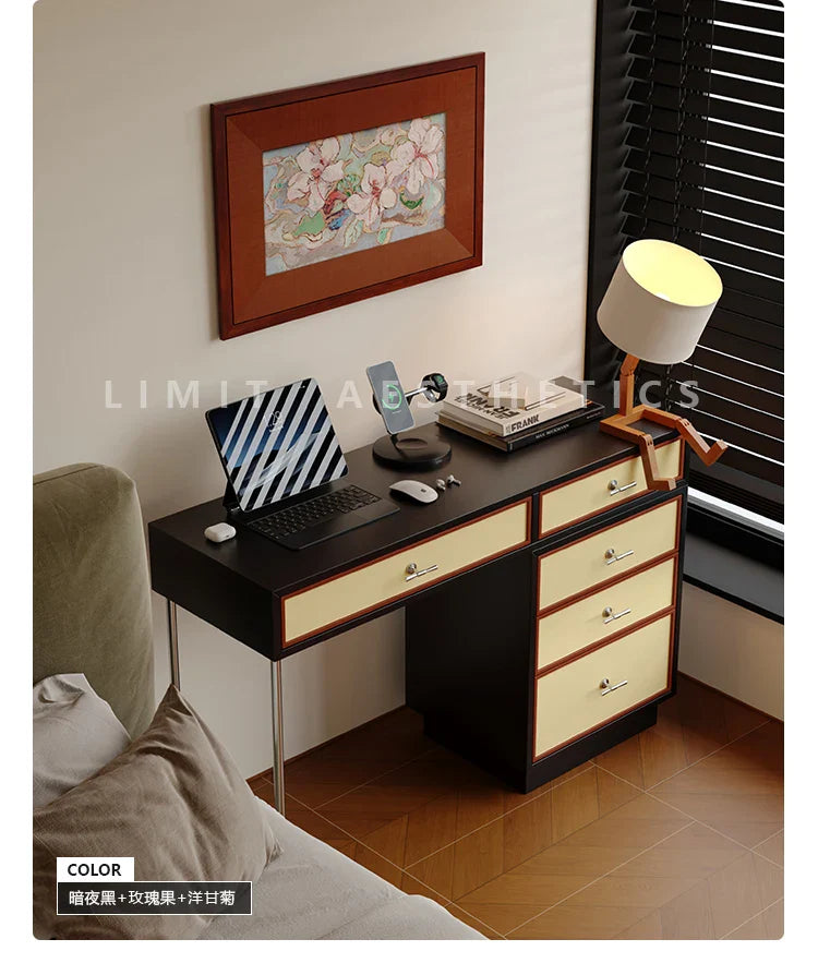 Vanity Bedroom Table Cosmetics Garden Desk Storage Dressing Table Chair Jewelry Living Room Home Furniture