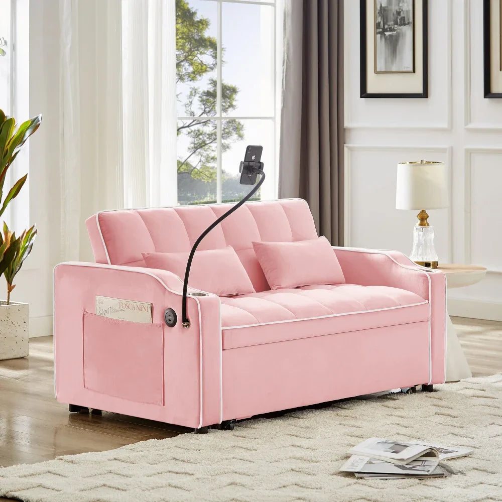 Modern Versatile Foldable Sofa Bed in 3 Lengths