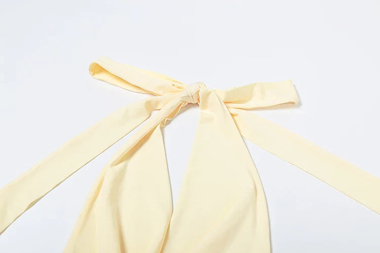 Women 3 Piece Set Stack Trend Halter Tops+Split Tassel Tassel+Flowers Mesh Skirts Matching Set