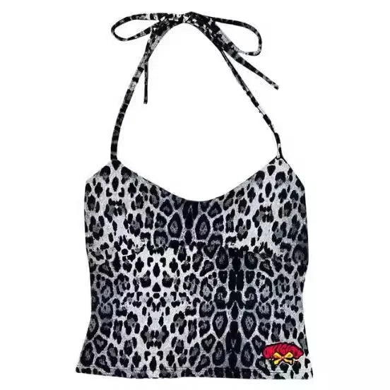 Crop Top Punk Grunge Streetwear Sling Sexy Hip Hop Graphique Vintage Camis