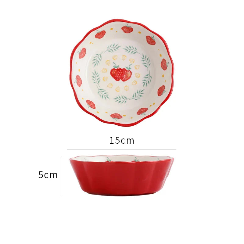 Cute Cartoon Fruit Tableware