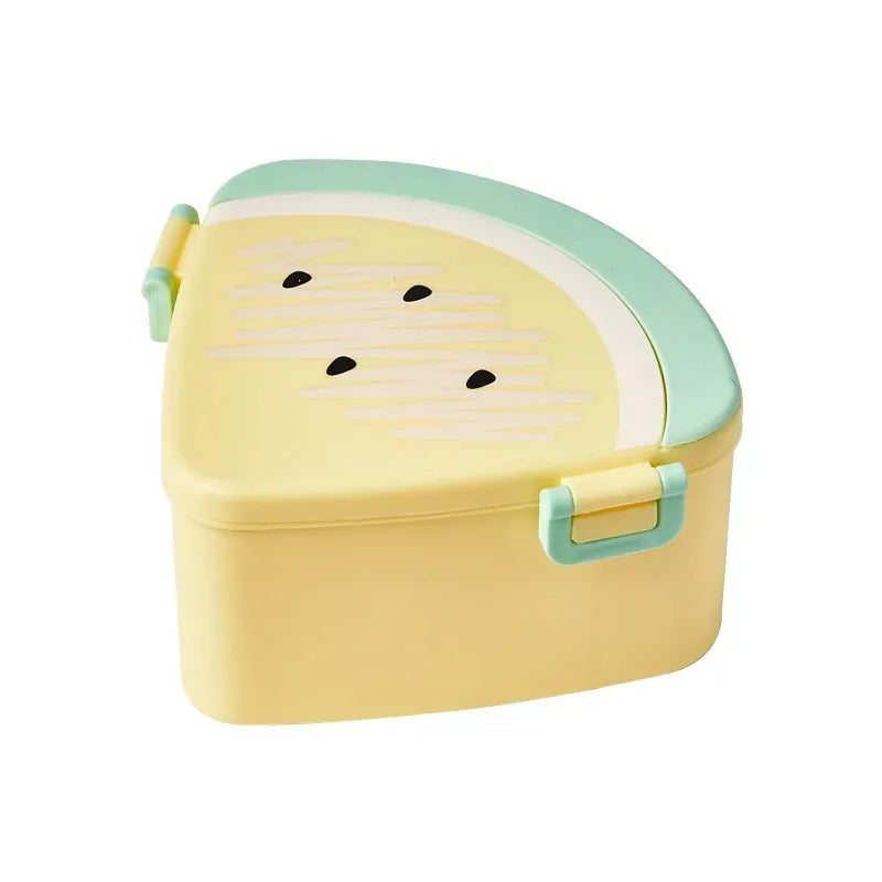 Bento Lunch Box for Kids Kawaii Cartoon Students Sandwich Snack Food Box Fruit Container Portable Picnic Fresh Box
