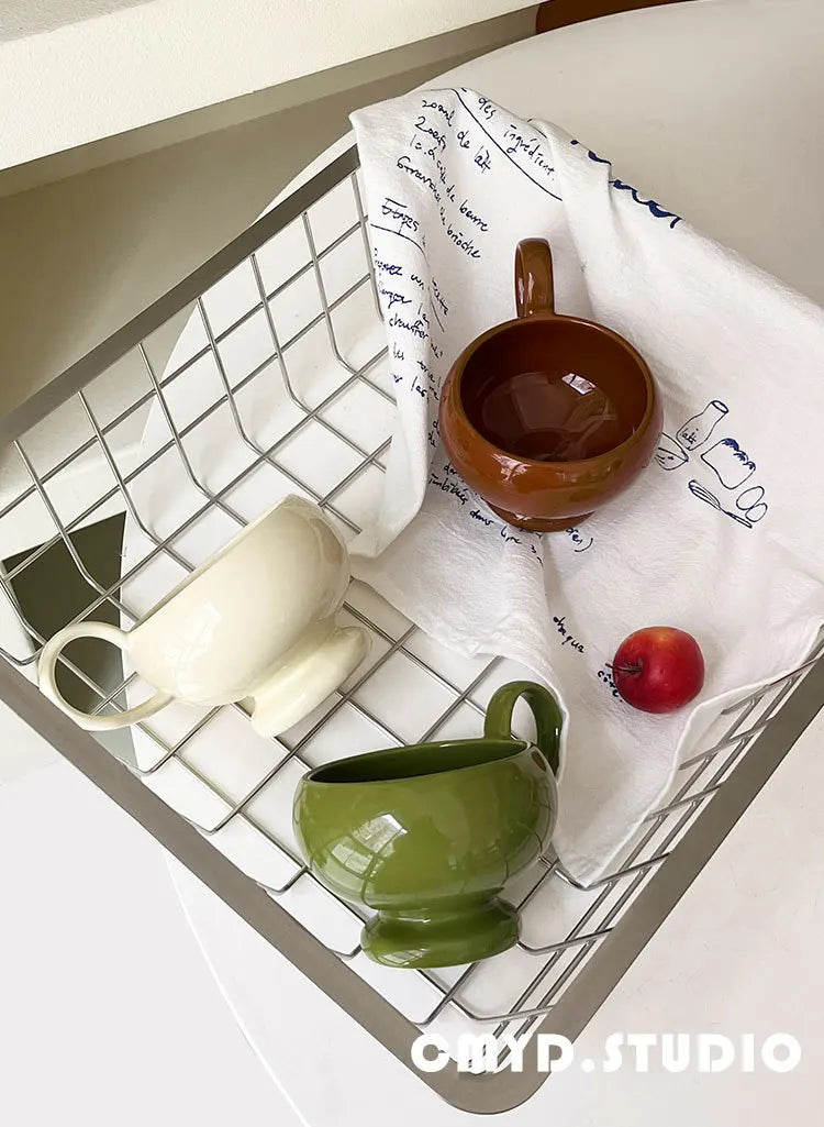 French Retro Ceramic Mug