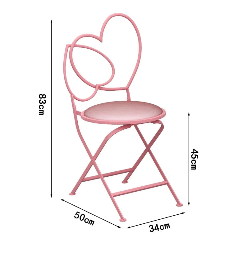 Romantic Pink Web Tables And Chairs