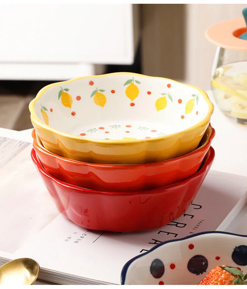 Cute Cartoon Fruit Tableware