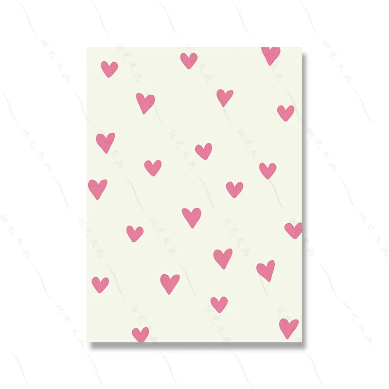 Pink Decor Set Prints Canvas Painting Trendy Art Murals Decor