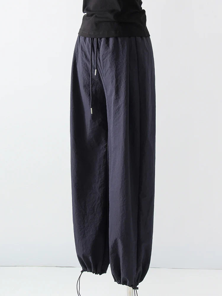 Summer Straight Leg Sweatpants For Women High Waist Jogger Wide Leg Trousers Women's Sports Pants White Sweatpants Wtpants Women