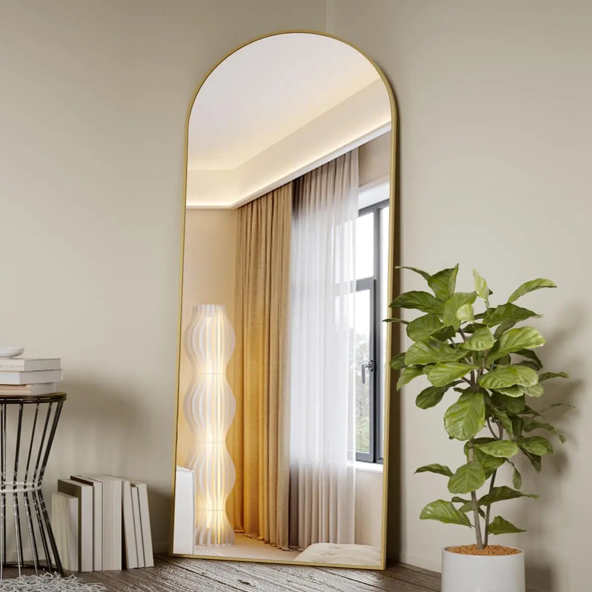 Full Length Mirror, 71"x26" Floor Mirror Standing Hanging or Leaning Wall