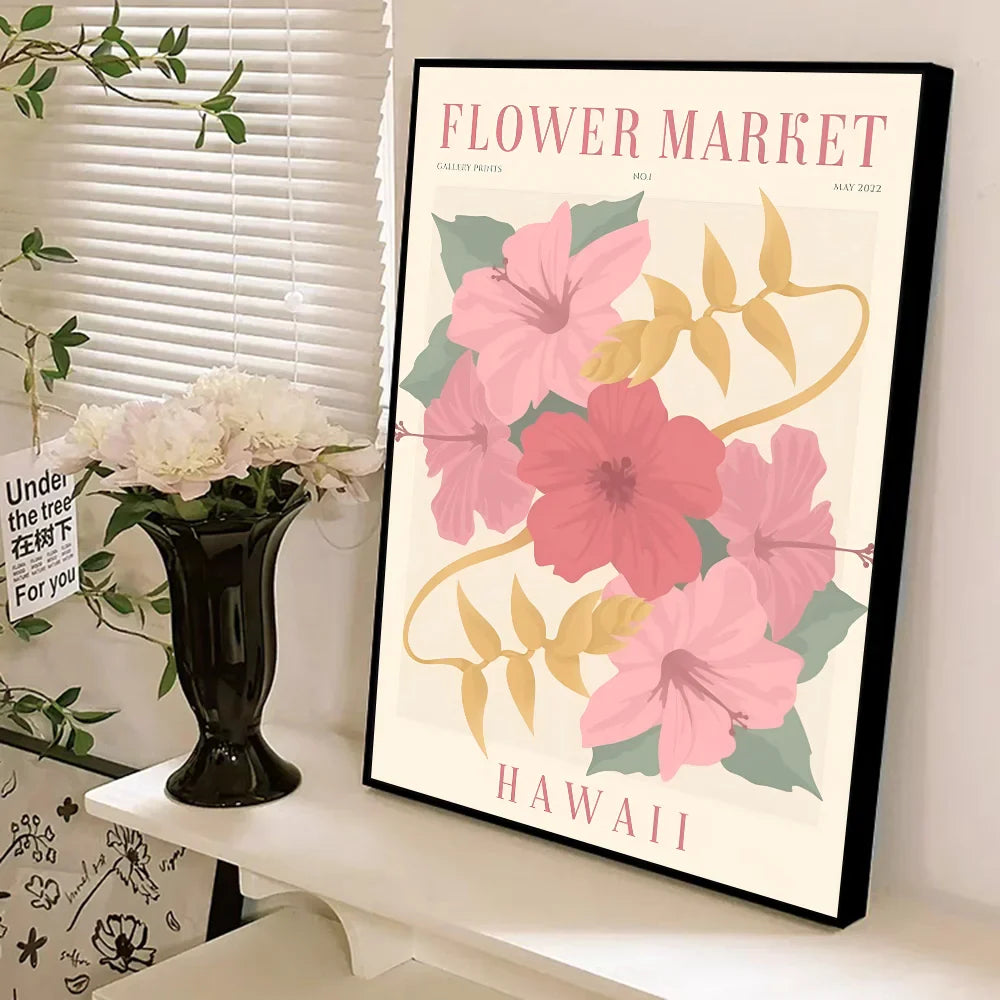 Flower Market Daisy Classic Movie Posters HD Quality Poster Wall Art Painting Study Nordic Home Decor