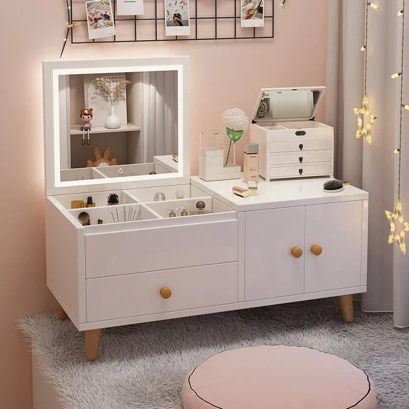 Pink Bedroom Dresser Storage Drawers Led Mirror Bedroom Dressers Wide Modern Nightstand Wardrobe Dresser