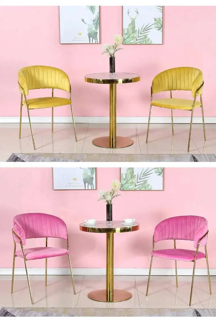 Dining Chairs Back Armchair