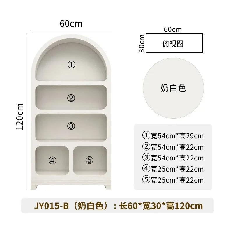Lattice Arched Cabinets, Display Cases