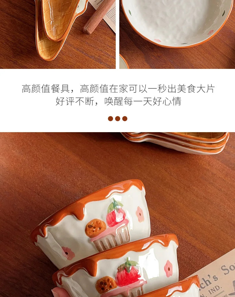 Cute Strawberry Bowl