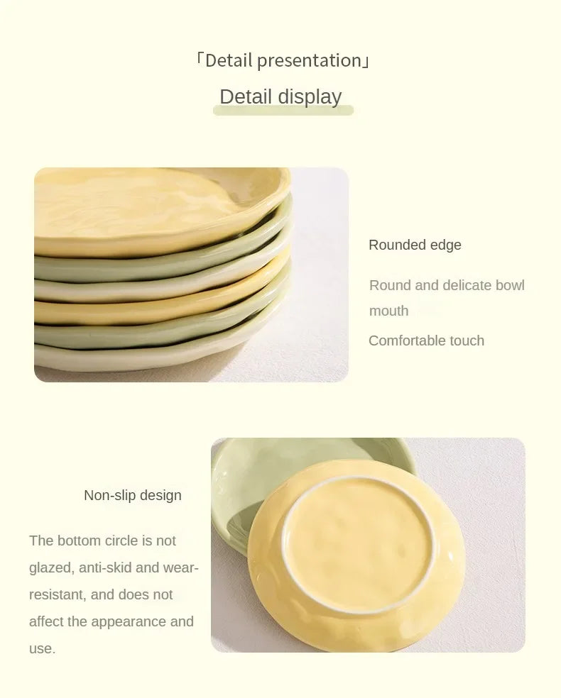 Luxury Ceramic Snack Plate