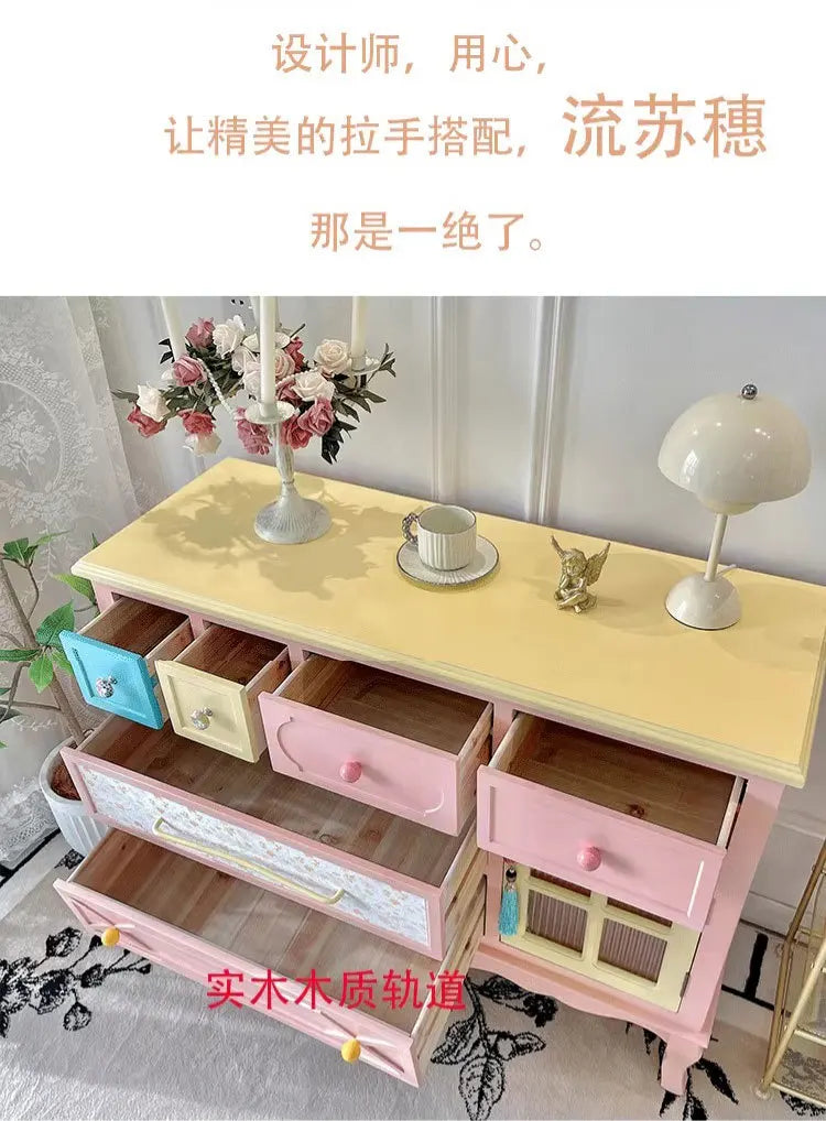 Dopamine Solid Wood Drawers Chest