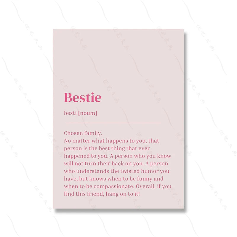 Pink Decor Set Prints Canvas Painting Trendy Art Murals Decor