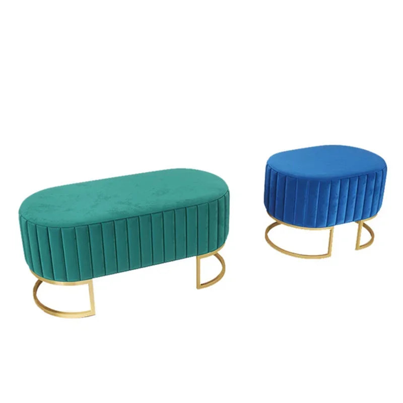 Ottomans Minimalist Shoe Portable Stools Cafe Viila Vanity Stool Home Furniture Portable Stool