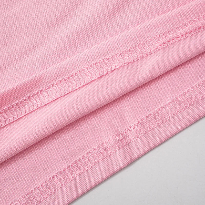 Casual Women 2 Piece Set Tracksuit Shorts Sleeve Crop Tops+Silky Leggings Matching