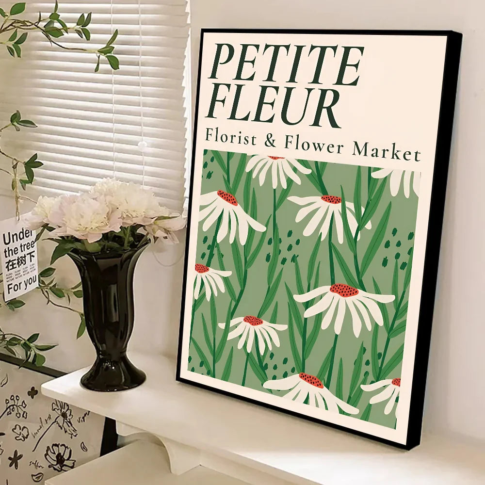 Flower Market Daisy Classic Movie Posters HD Quality Poster Wall Art Painting Study Nordic Home Decor