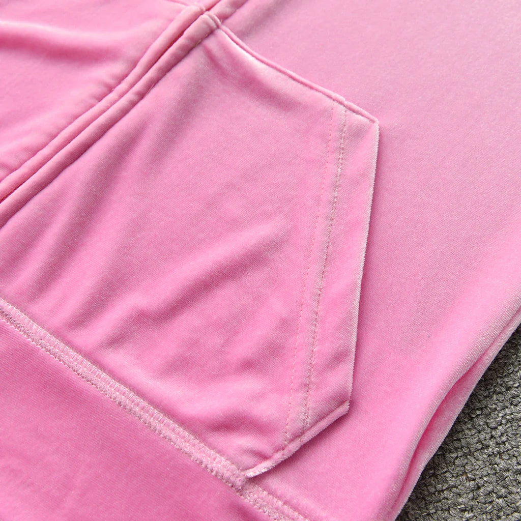 Velvet Velour Shorts Tracksuit Two Piece Sets Women Outfit Short Sleeve Top and Short Sets