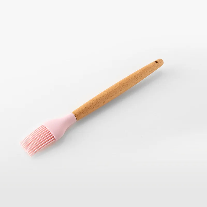 Food Grade Silicone Kitchenware Cooking Tools Cookware Set High Temperature Spatula Spoon Anti-scald Kitchen Tools