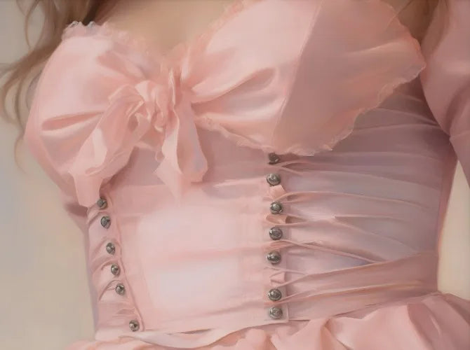 Pink Flower Cocktail Art Decor Canvas Printing Poster Pink Vintage Painting Aesthetic Wall Decor