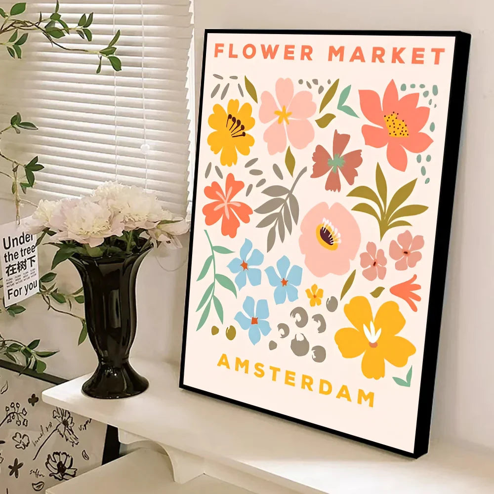 Flower Market Daisy Classic Movie Posters HD Quality Poster Wall Art Painting Study Nordic Home Decor