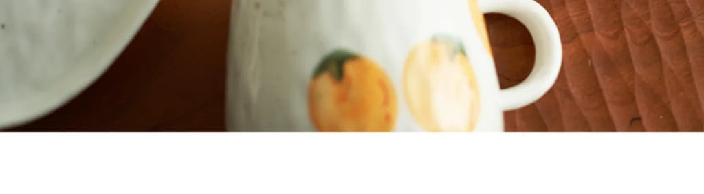 Hand-painted Fruit Pattern Ceramic Plate