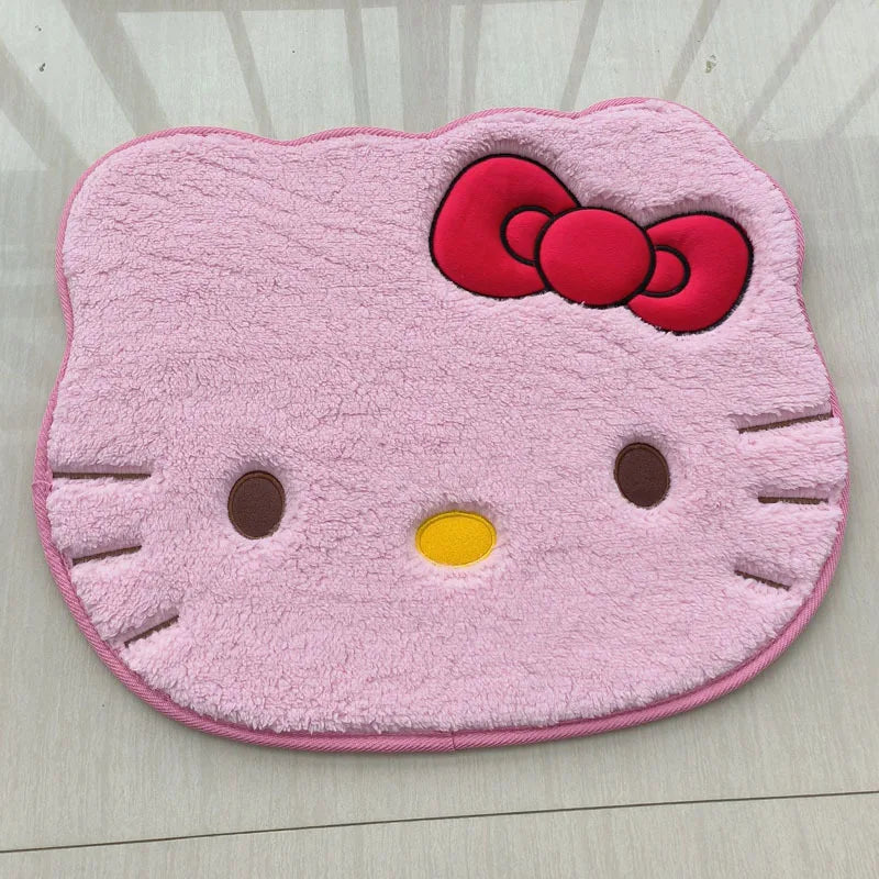Cartoon Floor Mat Cat Floor Mat Bathroom Absorbent And Non Slip Small Mat Children'S Floor Mat Carpet Beautiful Home Decor