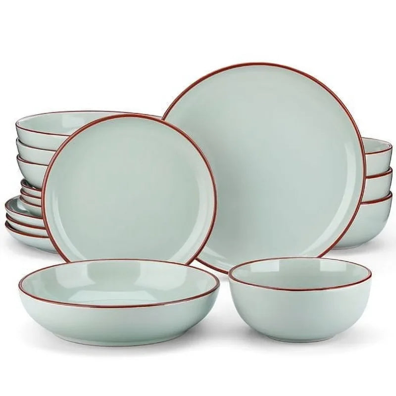 Stoneware 16-Piece Finnerware Set
